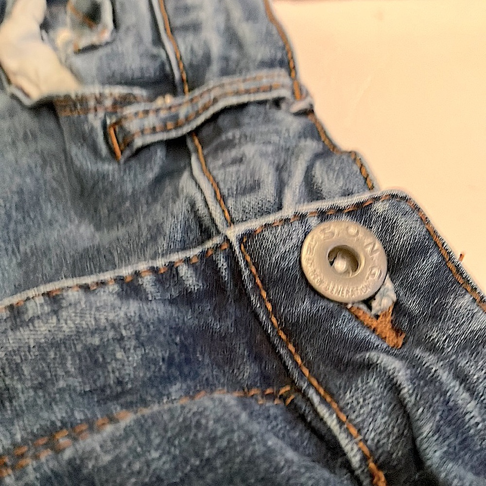 Ripped Jean Shorts